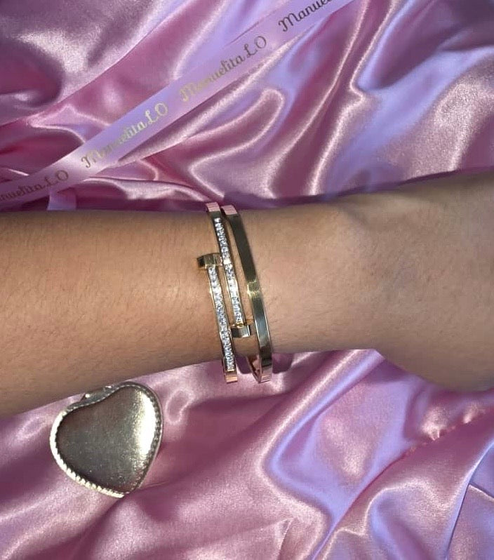 Set de Pulseras 'Brillo Audaz' | Manuelita LO