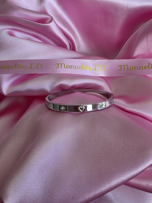 Set de Pulseras 'Promesa de Plata' | Manuelita LO