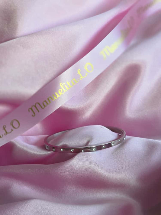 Set de Pulseras 'Cristal de Plata'| Manuelita LO