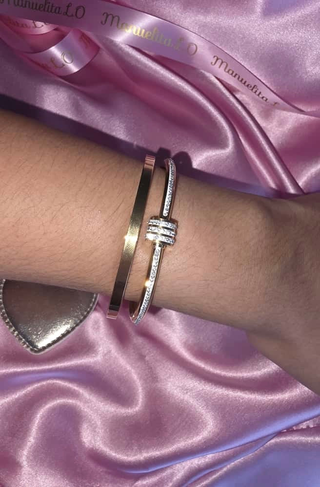 Set de pulseras "Abrazo Brillante"| Manuelita LO