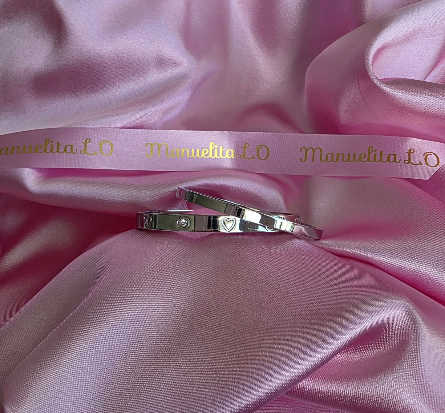 Set de Pulseras 'Promesa de Plata' | Manuelita LO